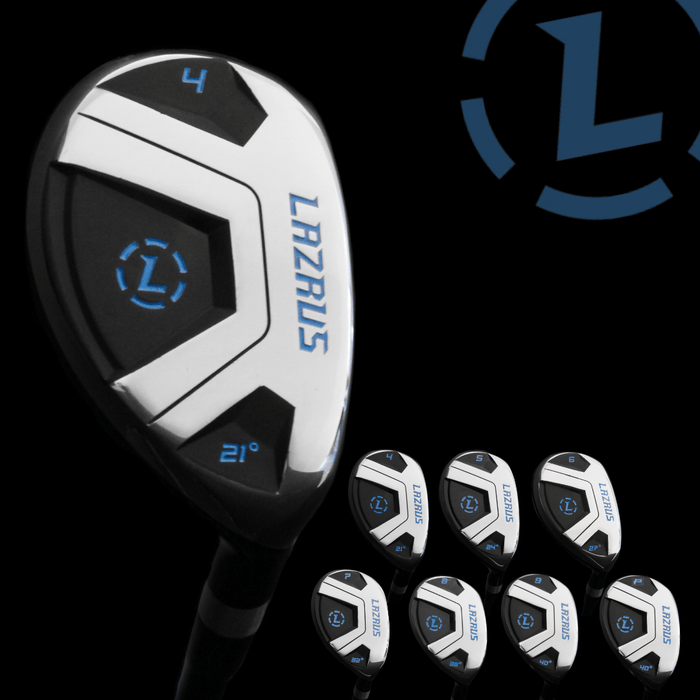 Lazrus Golf 2025 LAZ1 Hybrids (SILVER/BLACK)