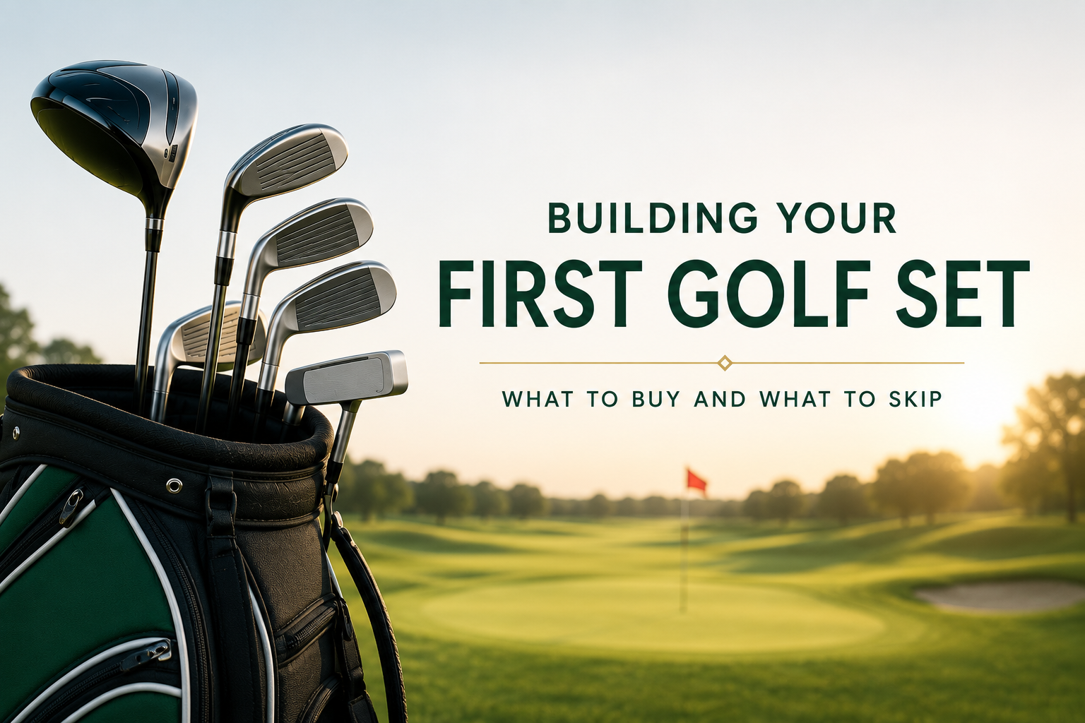 Building Your First Golf Set: What to Buy and What to Skip