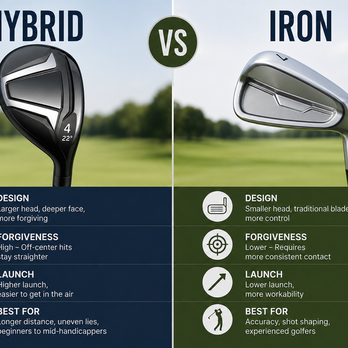 Hybrid vs Iron: When to Use Each Off the Tee and Fairway