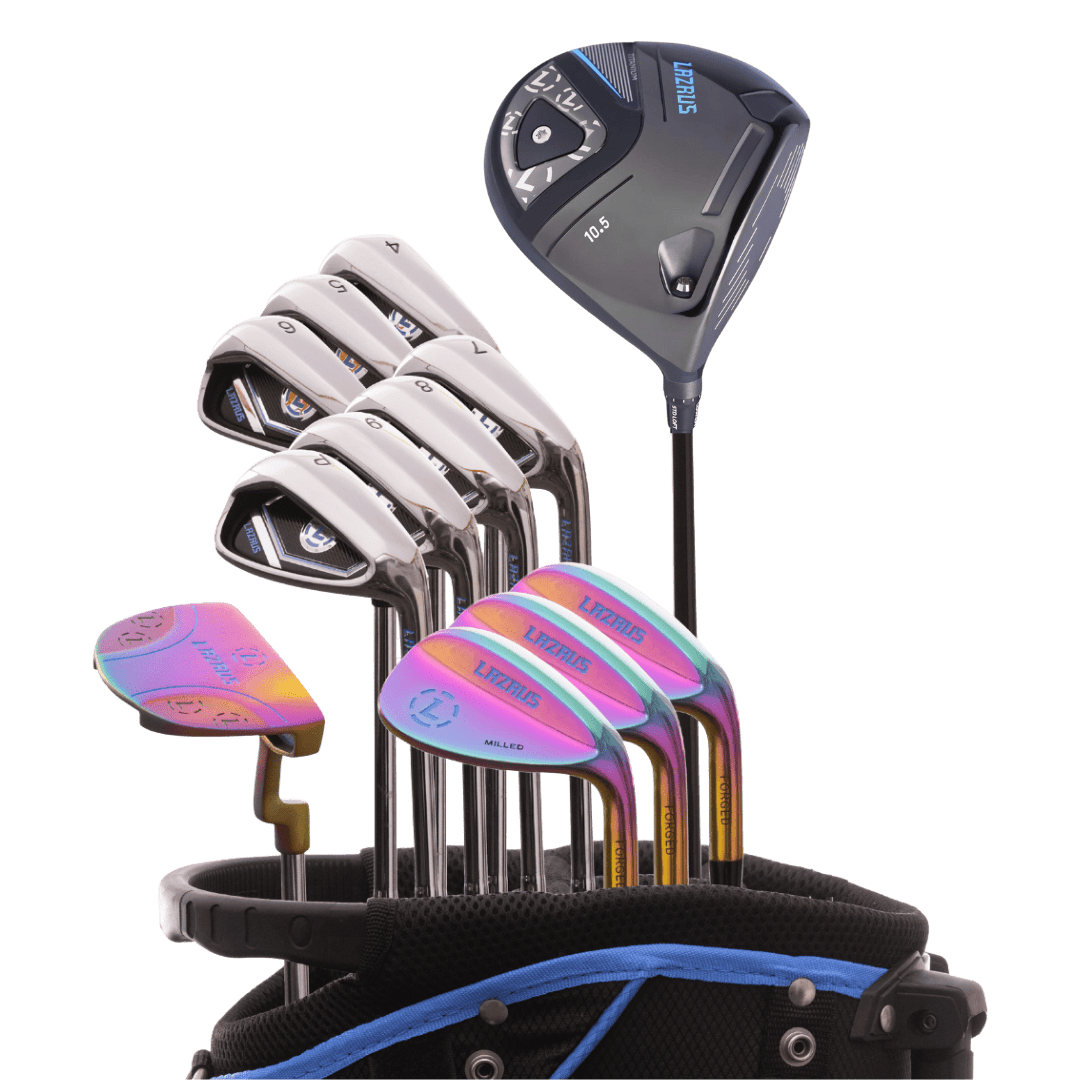 Lazrus Golf 13 pc Set LAZ2 Driver, Wedges Set, Irons (4-PW