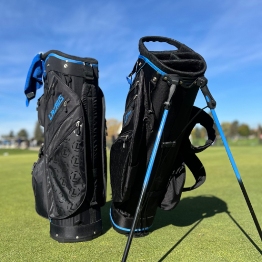 LAZRUS Premium Black Golf Bags