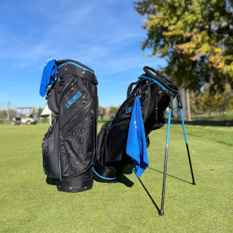 LAZRUS Premium Black Golf Bags