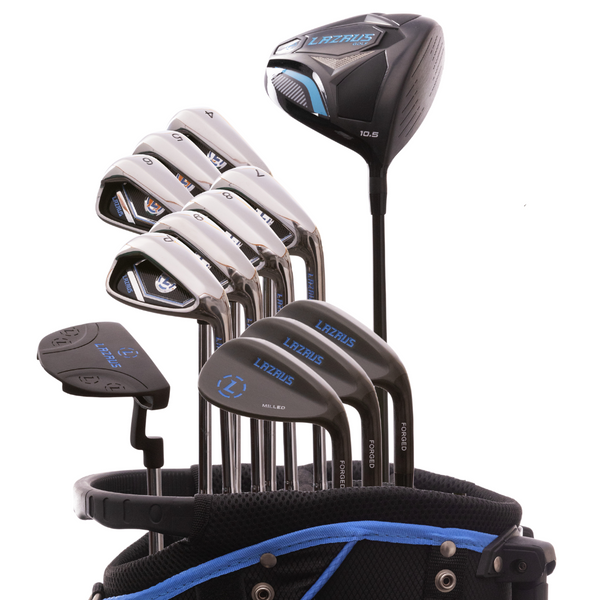 Lazrus Golf 13 pc Set - Driver, 3 Wedges Set, Irons (4-PW), Putter & B —  LAZRUS Golf