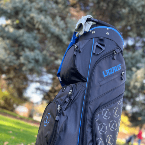 Lazrus Golf Premium Black Golf Bags