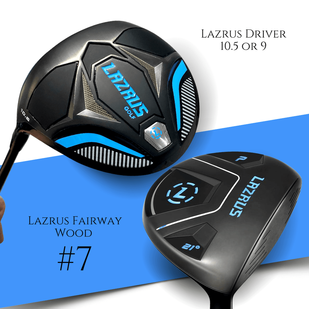The Lazrus Golf Driver and Fairway Wood Bundle — LAZRUS Golf