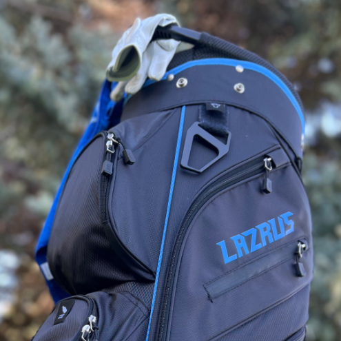 LAZRUS Premium Black Golf Bags