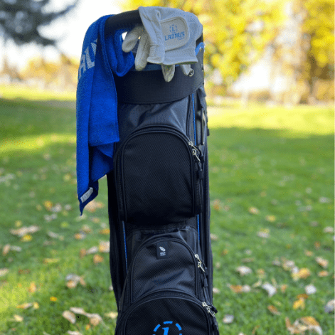 Lazrus Golf Premium Black Golf Bags