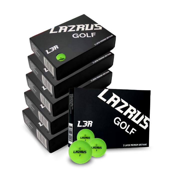 LAZRUS L3R Premium 3 Piece Urethane Golf Balls