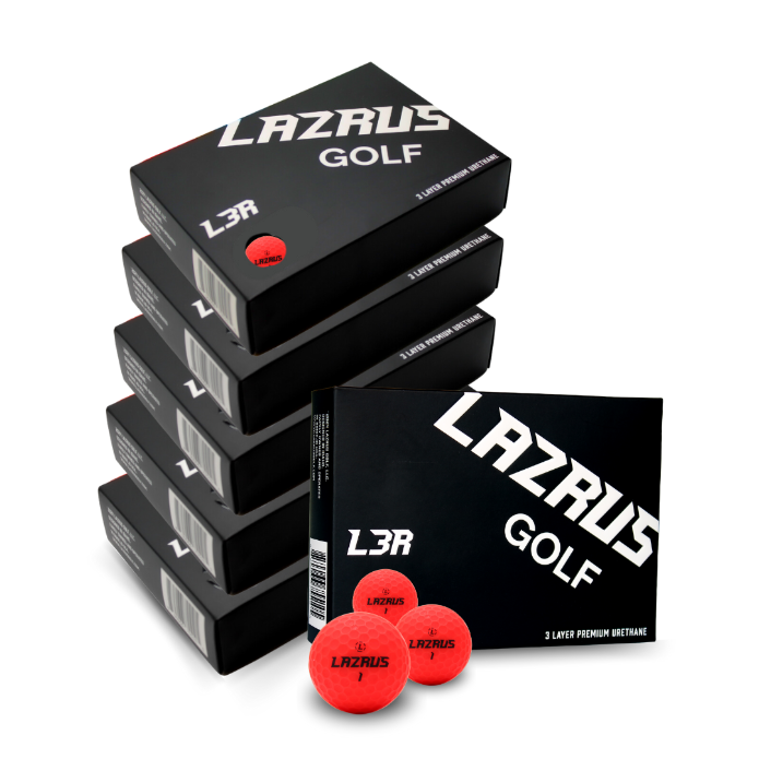 Lazrus Golf L3R Premium 3 Piece Urethane Golf Balls