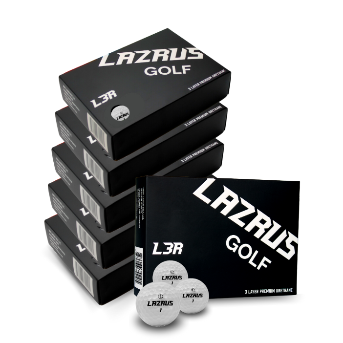 LAZRUS L3R Premium 3 Piece Urethane Golf Balls