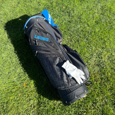 LAZRUS Premium Black Golf Bags