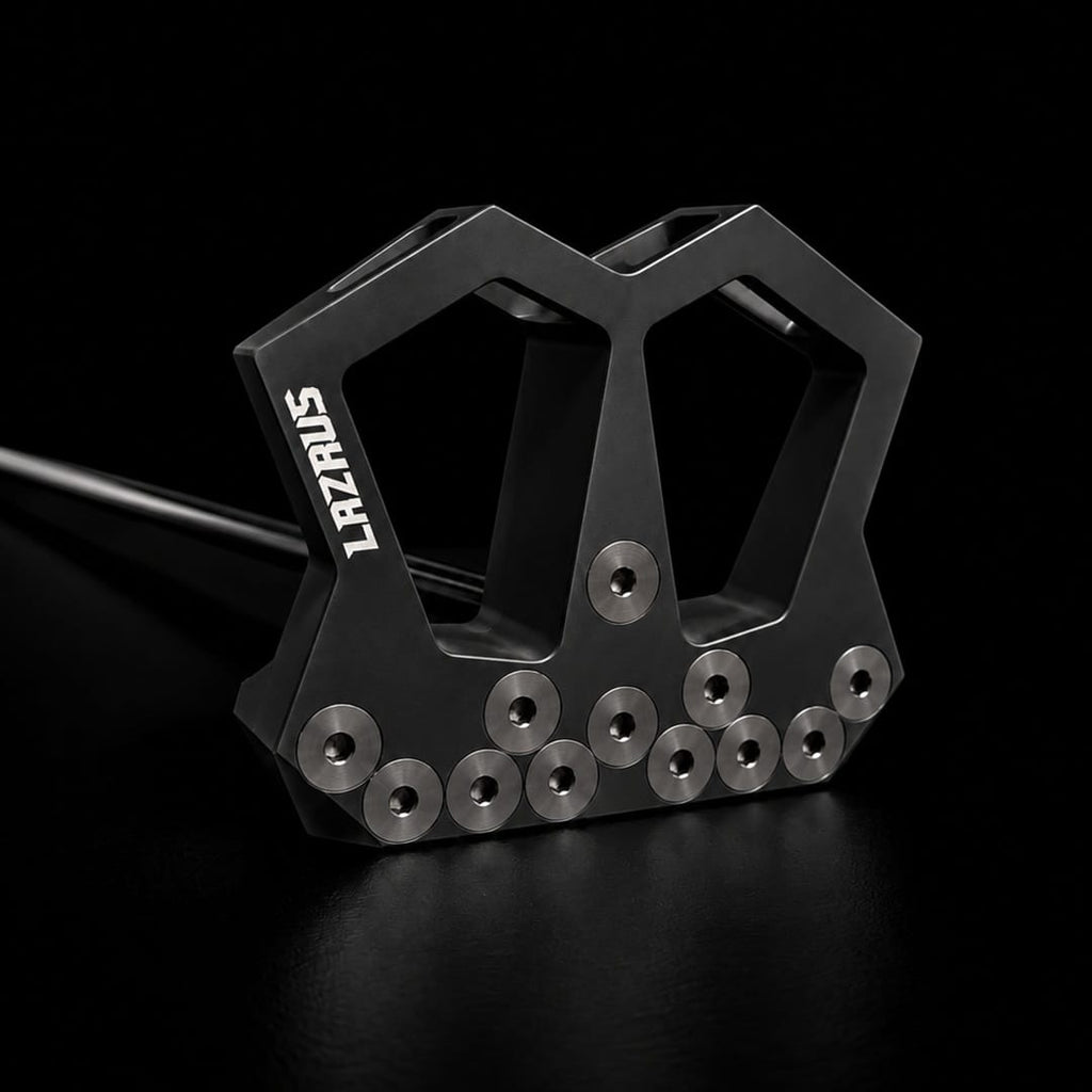 LAZRUS Golf LAZ3 Zero Torque Mallet Putter (365g Head)