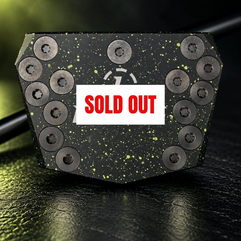 Lazrus Golf Zero Torque Mallet Putter Splatter