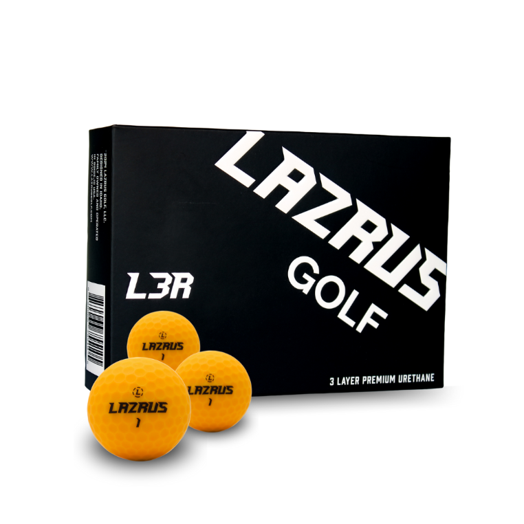 LAZRUS L3R Premium 3 Piece Urethane Golf Balls