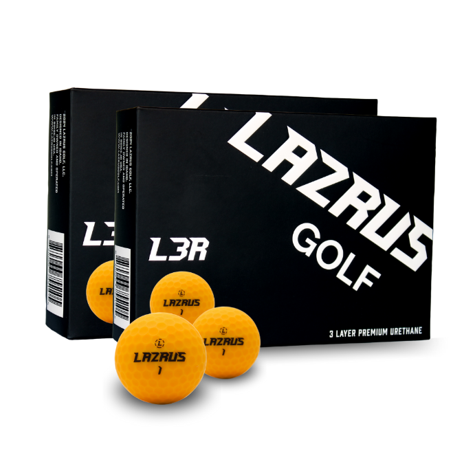 Lazrus Golf L3R Premium 3 Piece Urethane Golf Balls