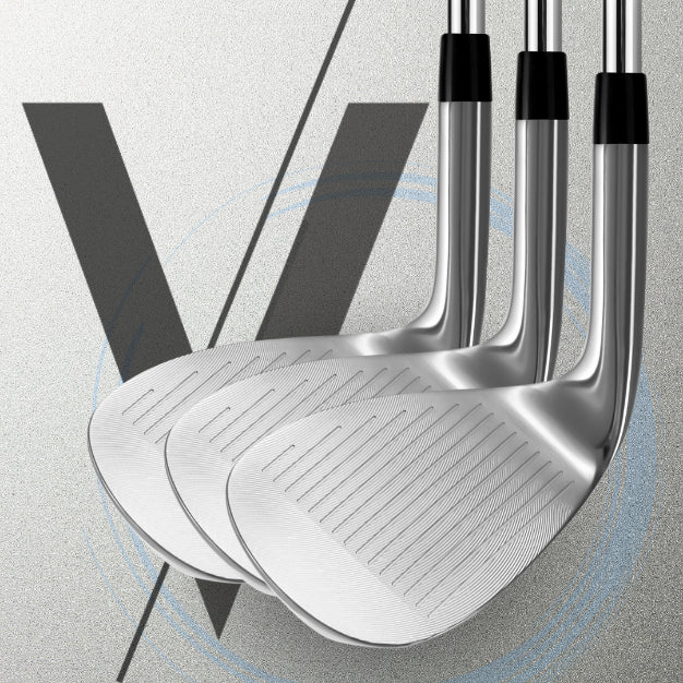 The Lazrus Milled V Wedges Set (52°, 56° & 60°)