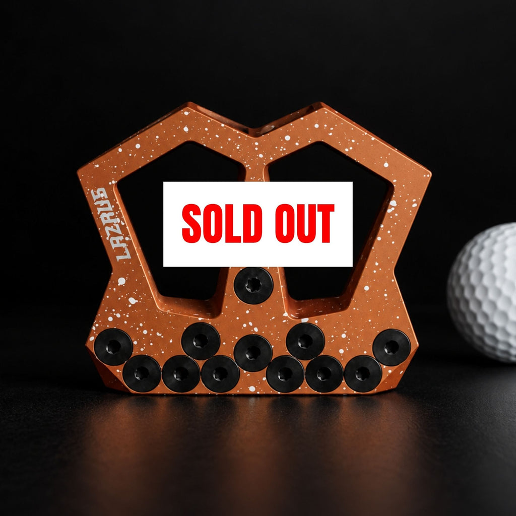 Lazrus Golf Zero Torque Mallet Putter Splatter