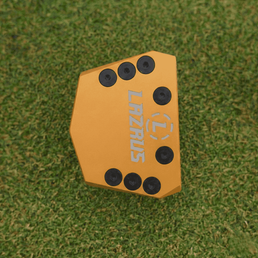 Lazrus LAZ2 zero torque putter head only in gold finish