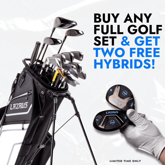 Lazrus Golf 13 pc Set - LAZ2 Driver, 3 Wedges Set, Irons Lazrus Golf 13 pc Set - LAZ2 Driver, 3 Wedges Set, Irons