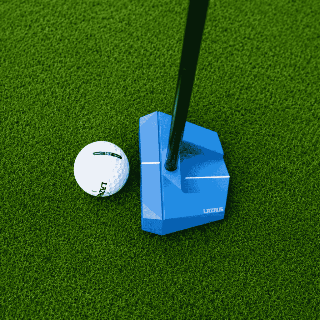 LAZRUS Golf LAZ2 Zero Torque Mallet Putter (365g Head)