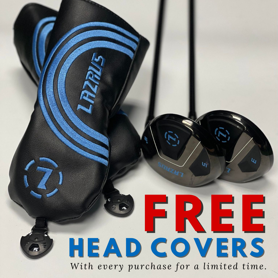 Lazrus Golf Fairway Woods (3,5,7) Individual Or Set (Right & Left Hand) & Free Head Covers